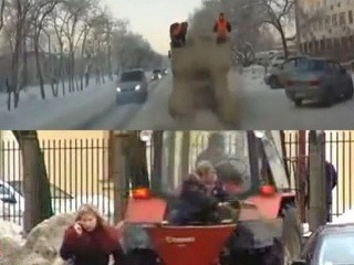 Zimná údržba po rusky: