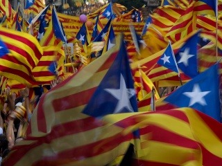 Katalánsky protest