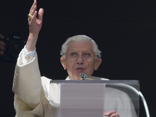 Odchádzajúci pápež Benedikt XVI.