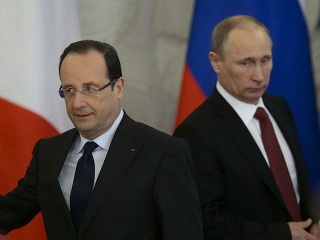 Francois Hollande a Vladimir