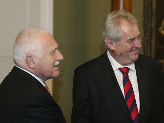 Václav Klaus a Miloš