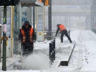 Snežné počasie v Nemecku