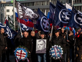 Bratislava - Pochod neonacistov