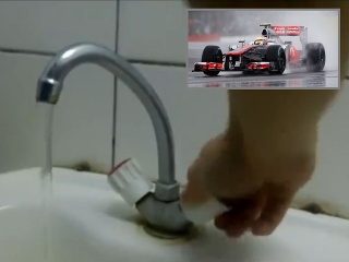 Formula 1 v kúpeľni: