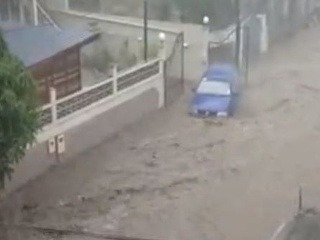 Povodne na ostrove Maurícius