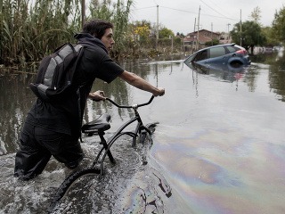 Záplavy v Argentíne si
