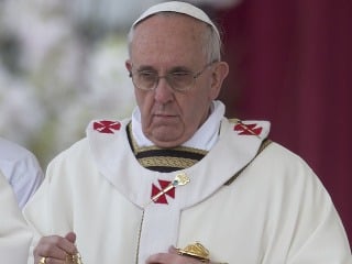 Pápež František, veľkonočná svätá