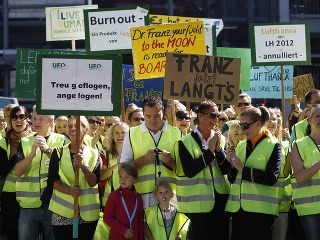 Štrajk zamestnancov Lufthansy
