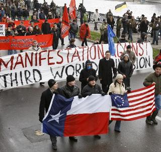 V Moskve demonštrovali ultranacionalisti