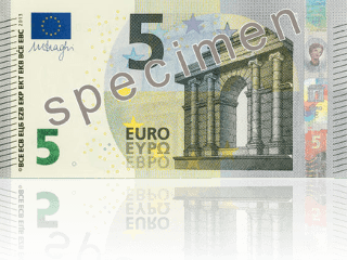 Nová päťeurová bankovka