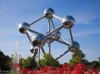 Atomium, Brusel, Belgicko 