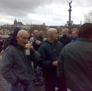 V Prahe protestovali neonacisti