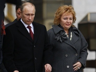 Vladimir Putin s manželkou