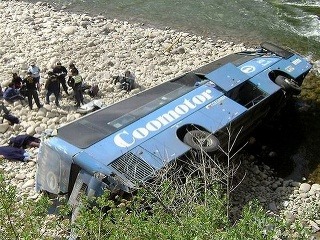 Nehoda autobusu v Peru: