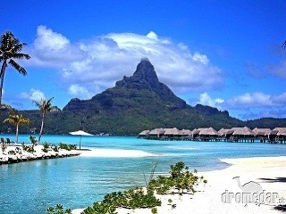 Exotický raj Bora Bora:
