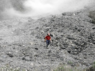 Ekvádorská sopka Tungurahua chrlila