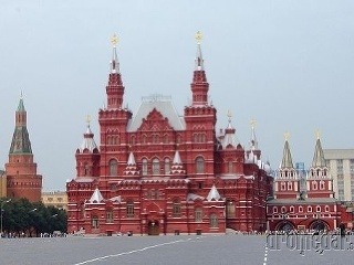Červené námestie v Moskve,