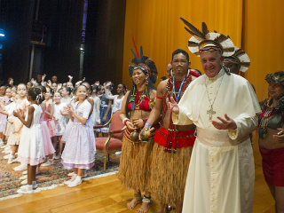 Pápež František v Brazílii