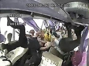 VIDEO z autobusu počas