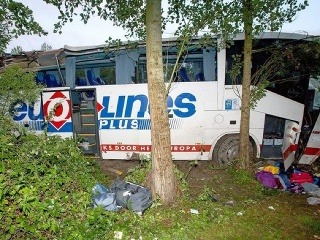 Nehoda autobusu vo Francúzsku