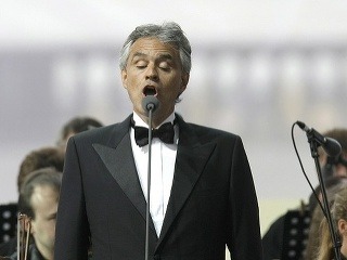 Andrea Bocelli na charitatívnom