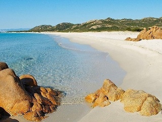 Pláž Biderossa, Sardínia