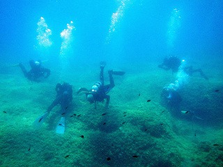 Potápači počas denného ponoru