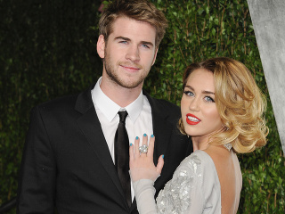 Miley Cyrus a Liam