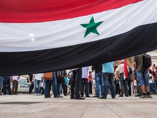 Protestné zhromaždenie Zväzu sýrskych