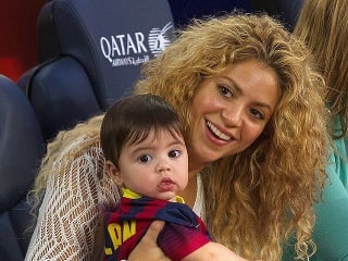 Shakira so sedemmesačným synčekom