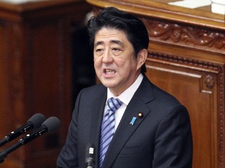 Japonský premiér Šinzo Abe