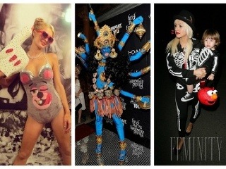 Najlepšie Halloweenske masky celebrít