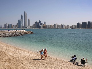 Panoráma mesta Abu Dhabi