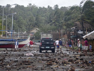 Supertajfún Haiyan zanechal za