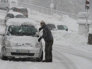 Zima v Európe udrela,