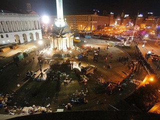 Protesty v Kyjeve sa