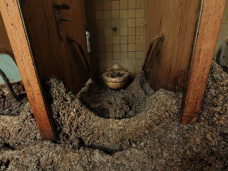 Toaleta v ústave naháňa