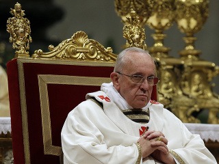 Pápež František celebroval prvú