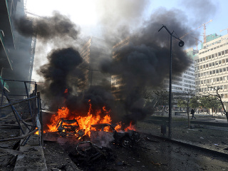 Pri výbuchu v Bejrúte