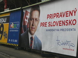 Bilbordy Fica zaplavili Bratislavu:
