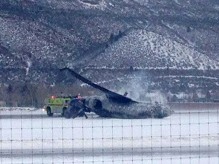 Havária lietadla v Colorade