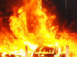 Požiar auta v Košiciach: