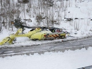 Nórsky záchranársky vrtuľník havaroval,