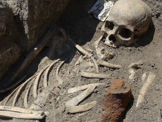 V Kyjeve našli pozostatky