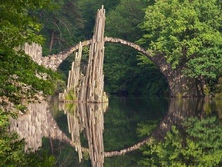 Rakotz bridge, Kromlau, Nemecko