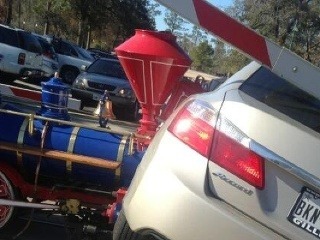 Nehoda vláčika a Hondy