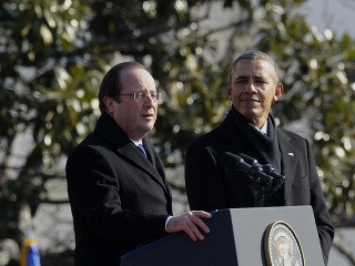 Francois Hollande a Barack