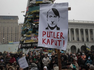 Demonštrácie proti ruskej intervencii