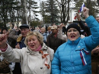 Pro-ruské demonštrácie