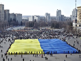 Proukrajinské protesty v Charkove